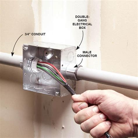 wire box to column